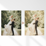 Personalizēts koka dekors ūdenskrāsu zīmējumā - Attēls 2