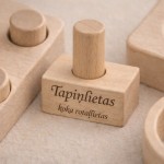 Tapiņlietas - koka rotaļlietas
