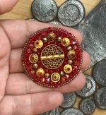 Rokām darināta broša SAKTA - Attēls 2