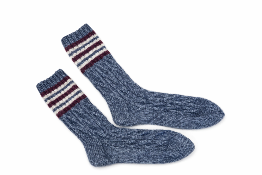 Vīriešu zeķes siltas un mīkstas