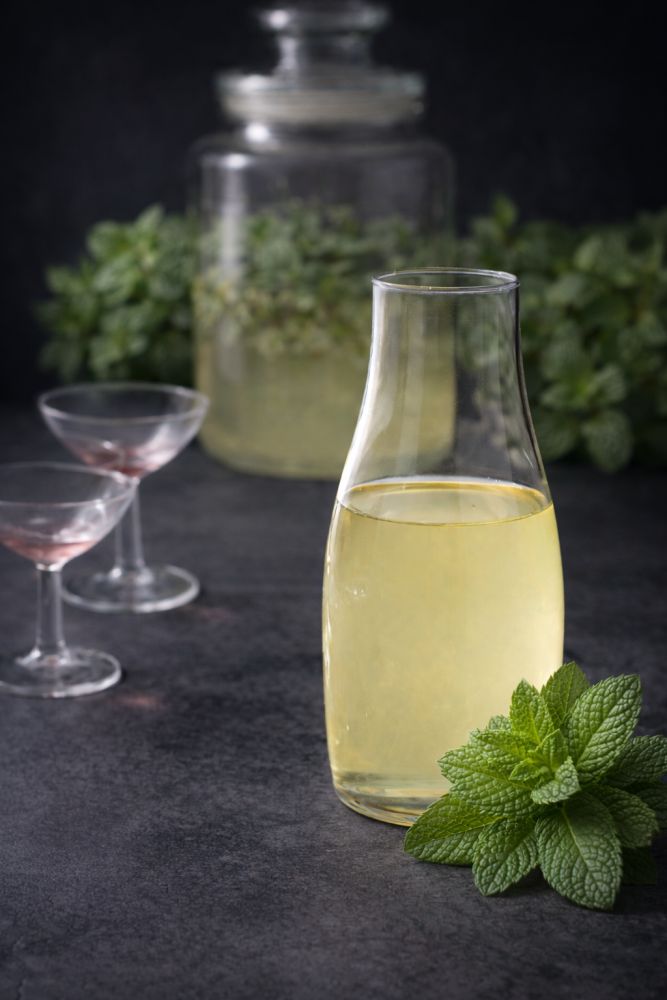 Piparmētru lapiņu sīrups