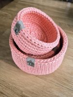 Tamborētu interjera grozu komplekts PERSIKS - Attēls 5