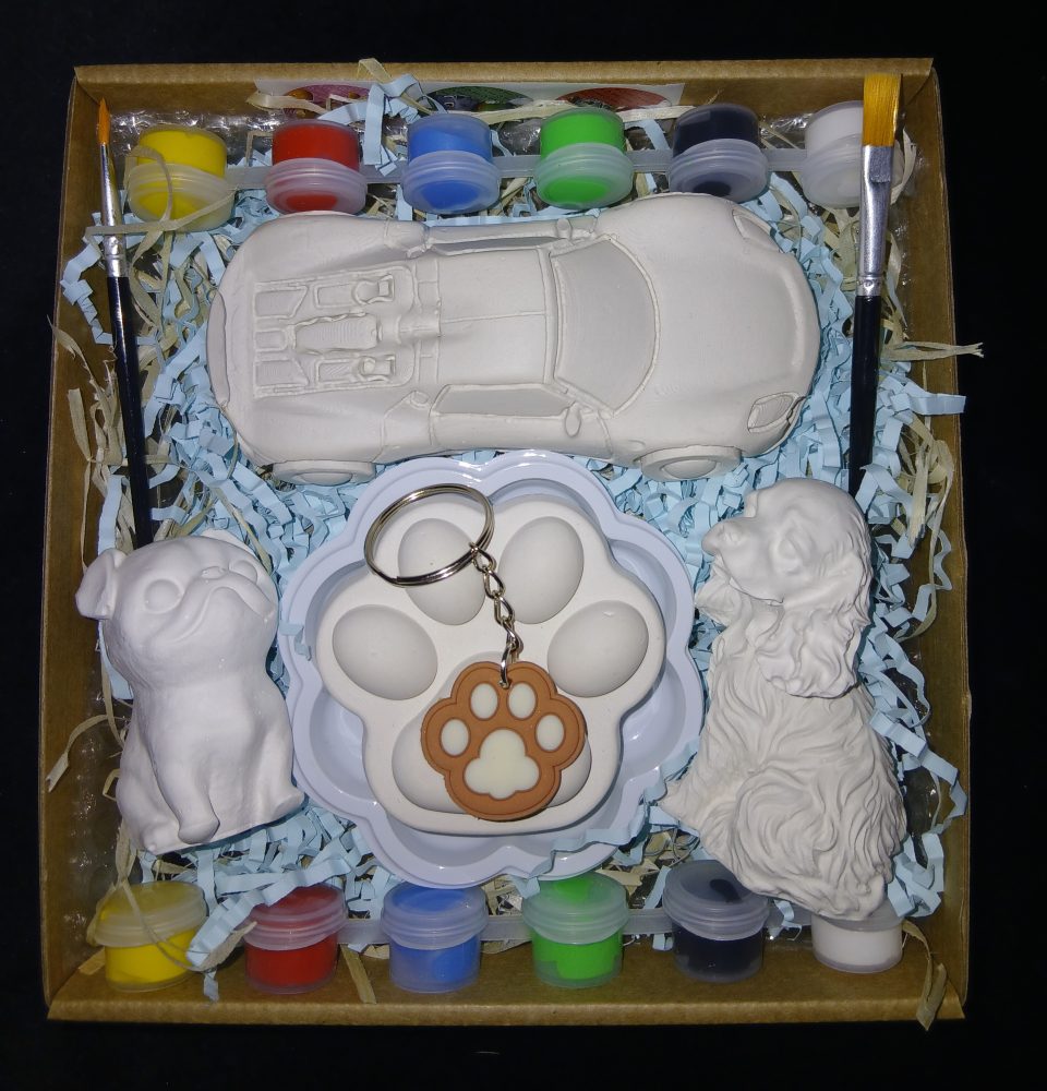 Ģipša figūriņu komplekts bērniem