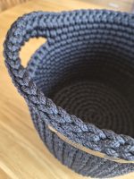 Tamborēts interjera grozs OGLE lielais - Attēls 5