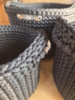 Tamborēts interjera grozs OGLE mazais - Attēls 4