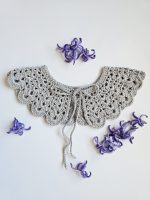 Tamborēta apkakle meitenēm "Pelnrušķīte" - Attēls 2