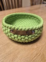 Tamborēti interjera grozi TEXTURA zaļais ābols - Attēls 8