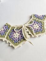 Tamborēta apkakle meitenēm "Pavasaris" - Attēls 2