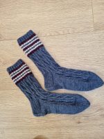 Pelēkas vīriešu zeķes, 41./42. izmērs - Attēls 2