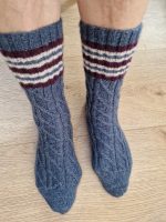 Vīriešu zeķes siltas un mīkstas