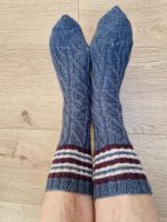 Pelēkas vīriešu zeķes, 41./42. izmērs - Attēls 3