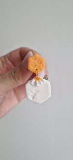 Viegli polimērmāla auskari MEDAINIE - Attēls 2