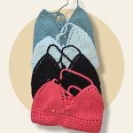 Tamborēts kokvilnas vasaras tops - Attēls 4