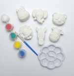 Gipša figūriņu komplekts mazajām rociņām" Dzīvnieku pasaule"