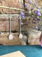 Sudraba auskari ar rozā kvarcu “Romantika” - Attēls 5