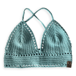 Tamborēts kokvilnas vasaras tops - Attēls 13