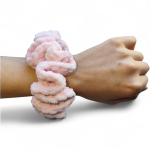 Tamborēta velveta matu gumija - Attēls 2