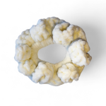 Tamborēta velveta matu gumija - Attēls 6