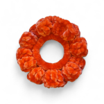 Tamborēta velveta matu gumija - Attēls 7