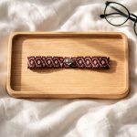 Sīkpērlīšu rokassprādze ar magnētisku aizdari SARKANA - Attēls 3