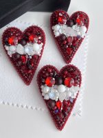 Broša Latvijas karoga krāsā GARENĀ SIRSNIŅA - Attēls 5