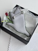 Broša sarkana TULPĪTE - Attēls 5