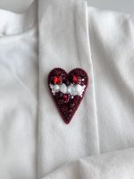 Broša Latvijas karoga krāsā GARENĀ SIRSNIŅA - Attēls 6