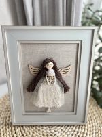 Glezniņa ar eņģelīti, roku darbs