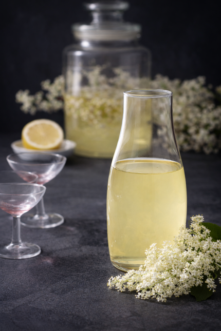 Plūškoka ziedu sīrups