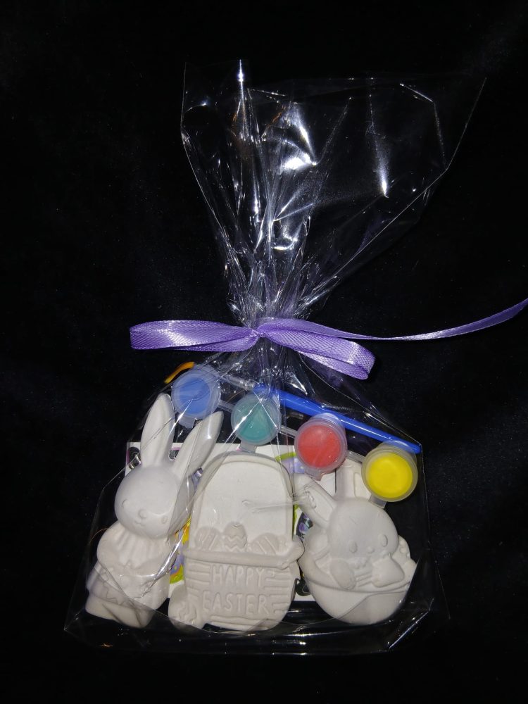 RADOŠAIS Gipša figūriņu komplekts mazajām rociņām LIELDIENAS