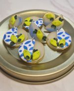 Koši vasaras auskari grieķijas stilā