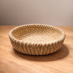 Tamborēti interjera trauki LIGZDA smilšu mazā - Attēls 2