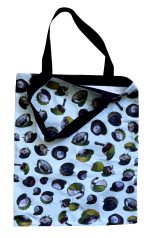 Auduma plecu soma "Dabas rakstu pasaule", 6 dažādi dizaina varianti - Attēls 3