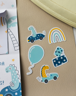 Personalizētas aploksnes bērniem. Bērnu dāvanu aploksnes dažādos dizainos – ar jūras dzīvniekiem, baloniem un dinozauriem, piemērotas dzimšanas dienai un vārda dienai, izlaidumiem.