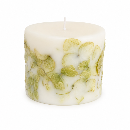 Botāniskā svece no dabīgā vaska
