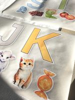 Uzlīmes Afabēts bērniem. Mācies burtus radoši. Istabas dekors. Lietderīga dāvana bērniem. Līmpapīra uzlīmes