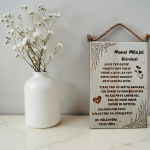 Koka dekors - manai mīļajai SIEVIŅAI - Attēls 3