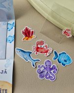 Personalizētas aploksnes bērniem. Bērnu dāvanu aploksnes dažādos dizainos – ar jūras dzīvniekiem, baloniem un dinozauriem, piemērotas dzimšanas dienai un vārda dienai, izlaidumiem.