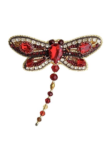 Broša rubīnsarkanā spāre