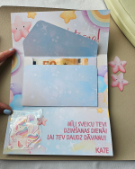 Personalizētas aploksnes bērniem. Bērnu dāvanu aploksnes dažādos dizainos – ar jūras dzīvniekiem, baloniem un dinozauriem, piemērotas dzimšanas dienai un vārda dienai, izlaidumiem.