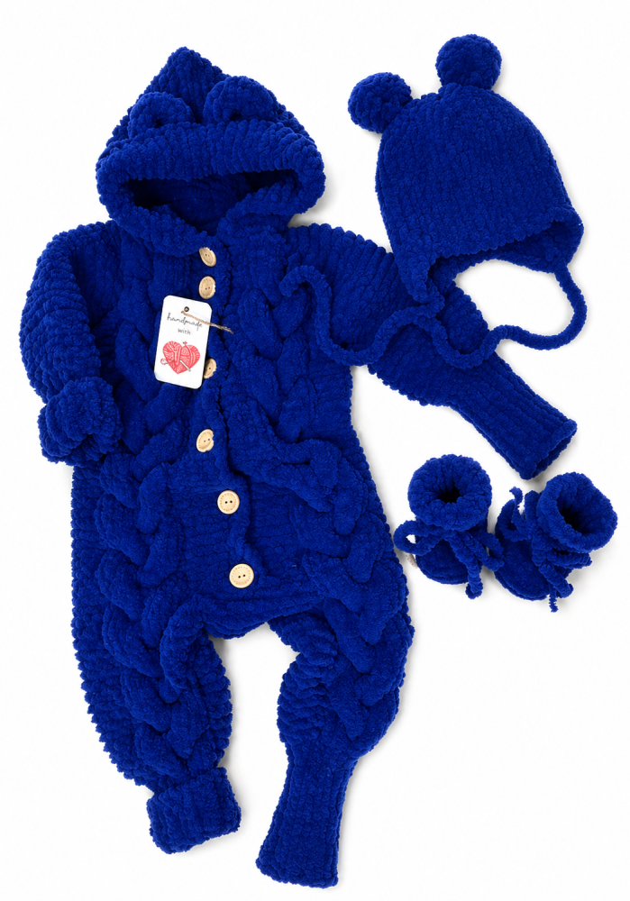 mīksts kombinezons ar austiņām