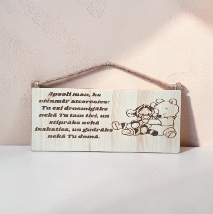 Koka dekors Vinnijs Pūks