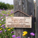 Koka dekors LAIMAS spēka vārdi - Attēls 3