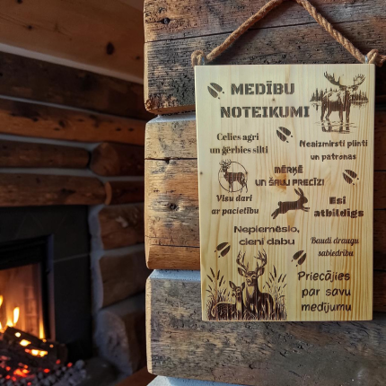 Dekors MEDĪBU noteikumi