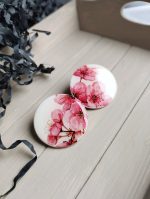 Polimērmāla auskari "Cherry lady" - Attēls 3