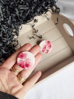 Polimērmāla auskari "Cherry lady" - Attēls 5