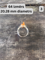 Dzintara gredzens, dažādi izmēri - Attēls 10