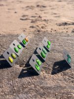 Jūras stikla auskariņi, dažādas formas un toņi - Attēls 8