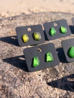 Jūras stikla auskariņi, dažādas formas un toņi - Attēls 4