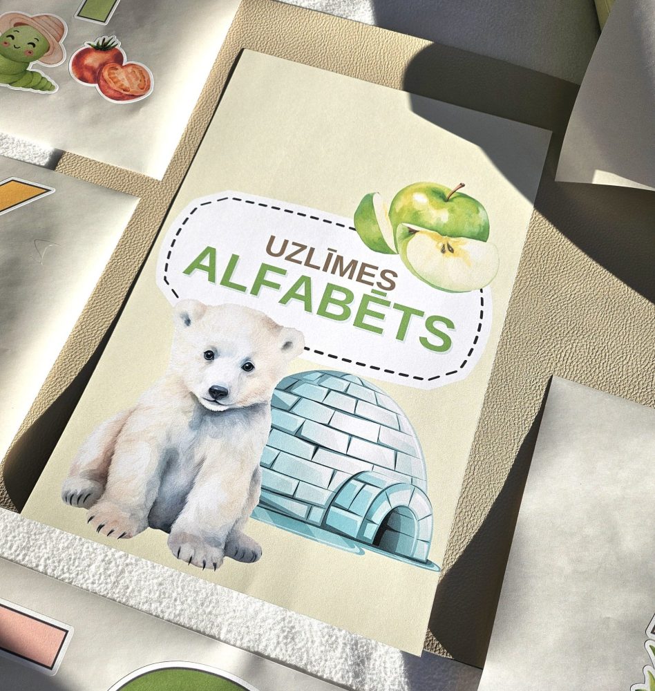 Uzlīmes bērniem "Alfabēts"